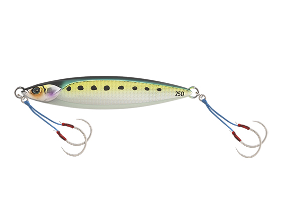 ジャッカル バンブルズジグスロー250g #グローベリーレンズイワシ