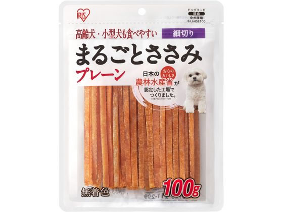 アイリスオーヤマ まるごとささみジャーキー 細切り プレーン 100g