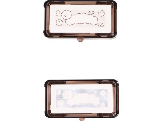 クツワ ハンココデコ もくもくいぬ DE015C