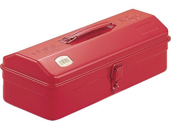 トラスコ 山型ツールボックス 373×164×124 レッド Y-350-R