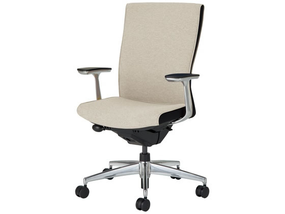 コクヨ プント アルミ脚ハイバック 肘有本体茶 CRGA2447F6KAM1V コクヨ プント アルミ脚ハイバック 肘有本体茶 CRGA2447F6KAM1V