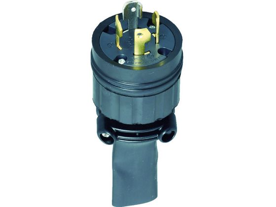アメリカン電機 引掛形 防水形プラグ 接地3P30A250V 4322RW アメリカン電機 引掛形 防水形プラグ 接地3P30A250V 4322RW