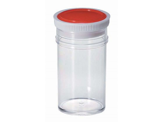 新潟精機 ラボランスチロール棒ビン 50ml RV-50