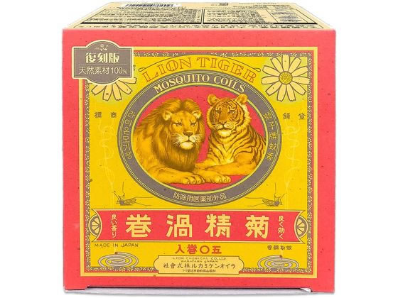 ライオンケミカル 菊精渦巻 蚊取り線香 50巻 ライオンケミカル 菊精渦巻 蚊取り線香 50巻