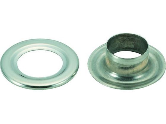 TRUSCO 両面ハトメ ステンレス 15mm 50組入 THP-S15 TRUSCO 両面ハトメ ステンレス 15mm 50組入 THP-S15