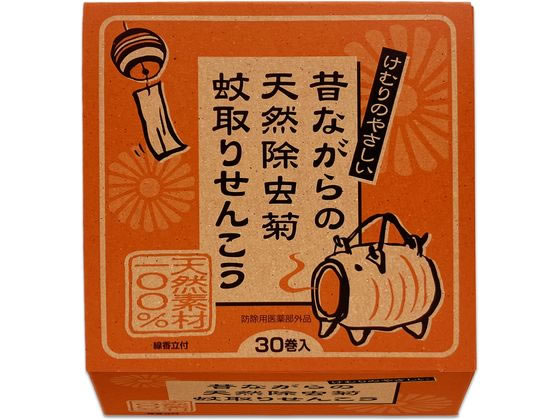 ライオンケミカル 昔ながらの除虫菊蚊取線香 30巻 ライオンケミカル 昔ながらの除虫菊蚊取線香 30巻