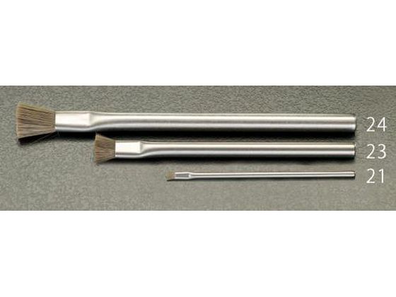 エスコ 精密用導電ブラシ 銅合金 ステンレス柄 9.5×152mm