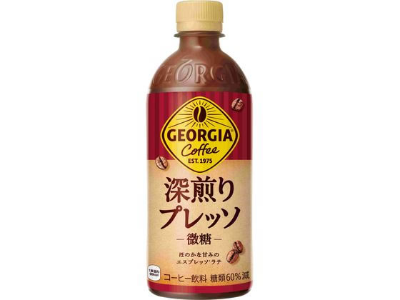 コカ・コーラ ジョージア 深煎りプレッソ 500mL 53478 コカ・コーラ ジョージア 深煎りプレッソ 500mL 53478