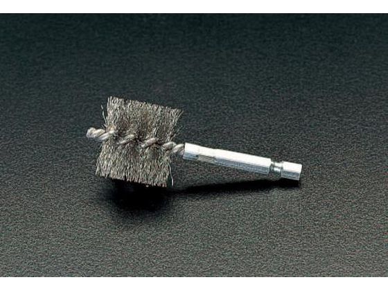 エスコ 軸付パイプ内面ブラシ 3/8"(9.53mm) EA109AD-3 エスコ 軸付パイプ内面ブラシ 3/8"(9.53mm) EA109AD-3