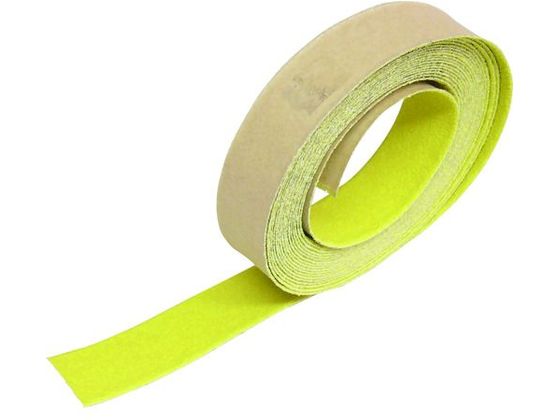 TRUSCO ノンスリップテープ屋外用 25mm×5m 20巻お纏め品 黄