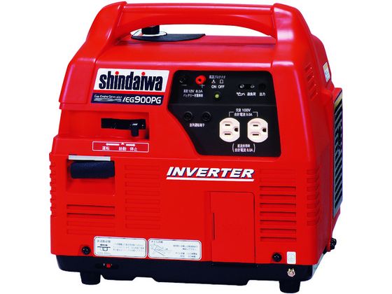 新ダイワ インバータガスエンジン発電機0.9kVA IEG900PG-M 新ダイワ インバータガスエンジン発電機0.9kVA IEG900PG-M