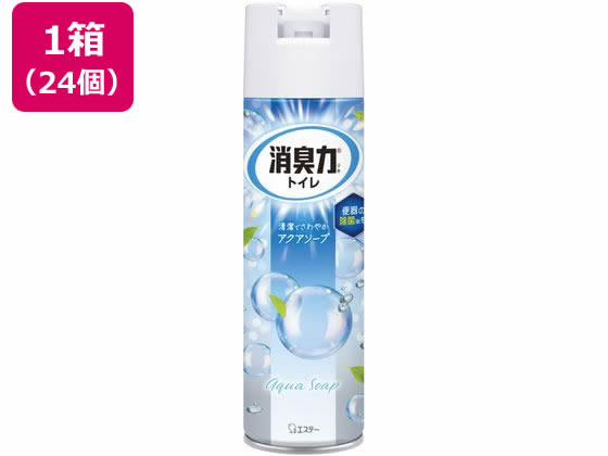 エステー トイレの消臭力スプレー アクアソープ 365mL×24個