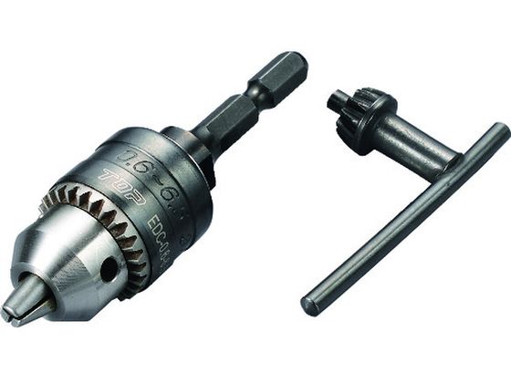 TOP 電動ドリル用ドリルチャック EDC-0.6-6.5N TOP 電動ドリル用ドリルチャック EDC-0.6-6.5N