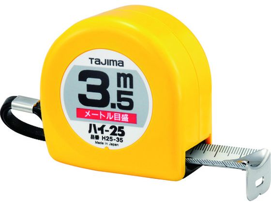 タジマ ハイ-25 3.5m メートル目盛 ブリスター H25-35BL タジマ ハイ-25 3.5m メートル目盛 ブリスター H25-35BL