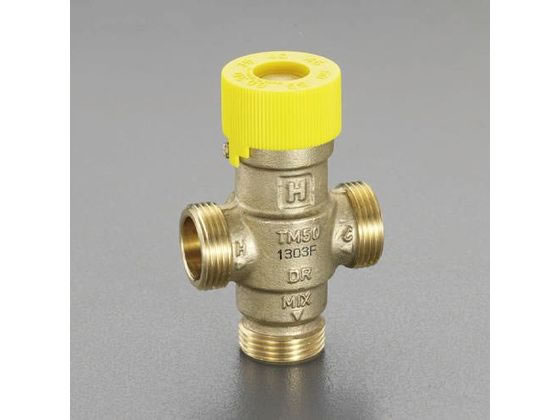 エスコ G 3/4" ミキシングバルブ 高温水用 EA468AL-6A エスコ G 3/4" ミキシングバルブ 高温水用 EA468AL-6A