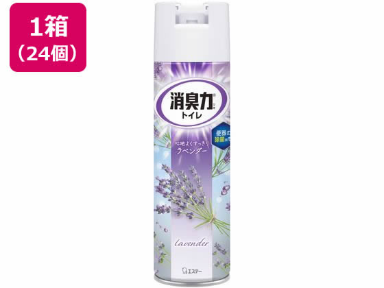 エステー トイレの消臭力スプレー ラベンダー 365mL×24個