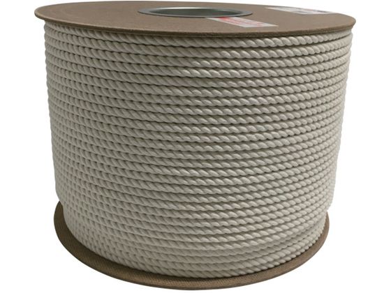 ユタカメイク 綿ロープドラム巻 6φ×200m PRC-10