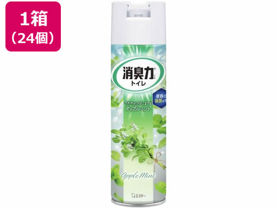 エステー トイレの消臭力スプレー アップルミント 365mL×24個