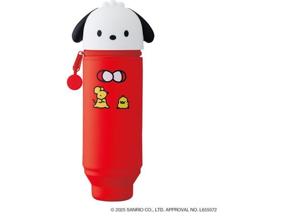リヒトラブ PuniLabo×SANRIO スタンドペンケース ポチャッコ