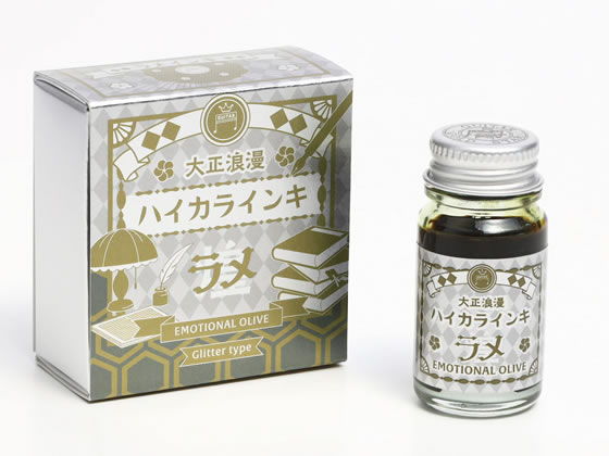 寺西 大正浪漫ハイカラインキ ラメ エモーショナルオリーブ TRHGL12MLT70