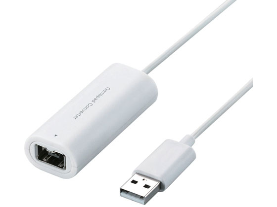 エレコム Wiiコントローラ対応ゲームパッドコンバータ JC-W01UWH エレコム Wiiコントローラ対応ゲームパッドコンバータ JC-W01UWH