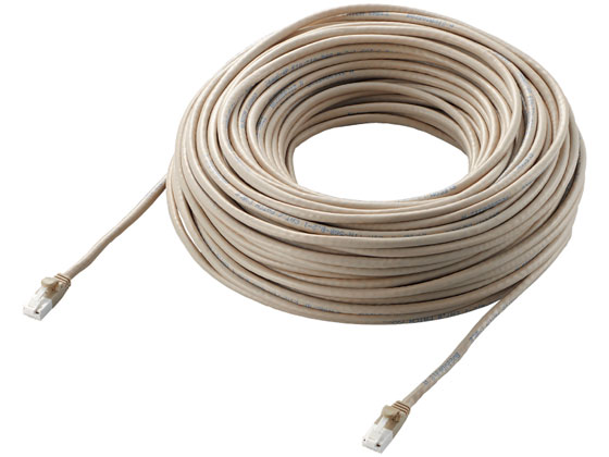 エレコム Cat6 LANケーブル 50m ライトグレー LD-GPT LG50 RS エレコム Cat6 LANケーブル 50m ライトグレー LD-GPT LG50 RS
