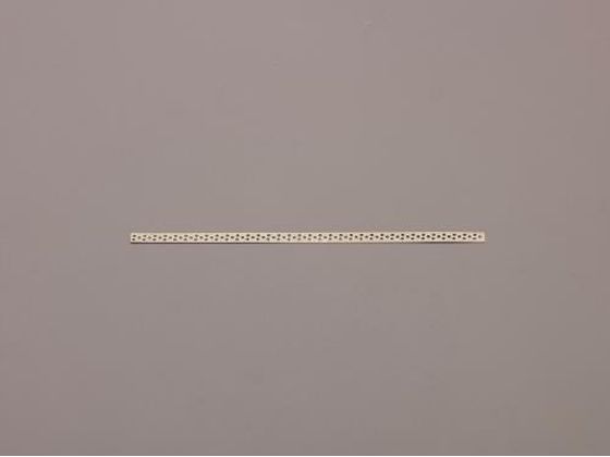 エスコ ダイアモンドヤスリ 穴有 両面 中目 150×4×0.25mm