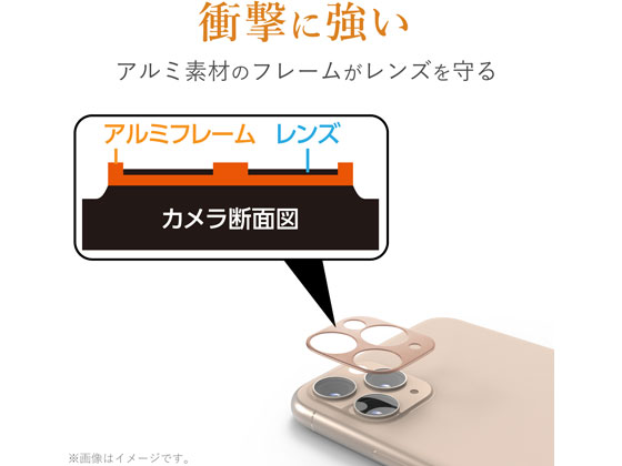 エレコム カメラレンズカバー アルミフレーム Pm A19bfllp2gdが1 069円 ココデカウ エレコム カメラレンズカバー アルミフレーム Pm A19bfllp2gdが1 069円 ココデカウ