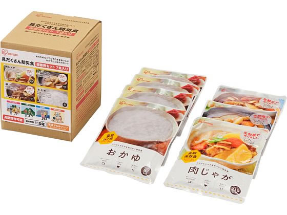 アイリスオーヤマ 防災食 7食セット 311037