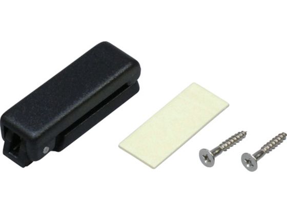 ●型番：KSAF−21●耐荷重（kg）：1．5（ビス使用時）0．2（テープ使用時） ●色：黒 ●縦（mm）：49 ●横（mm）：15●ビス止め式 ●家具・机・車内等のフックとして。●ABS樹脂●ビス2