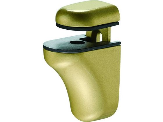 TRUSCO 棚グリップ 2~21mm用 ゴールド TSG221-G