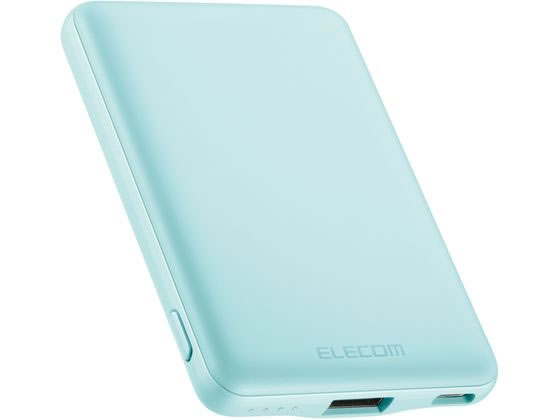 エレコム モバイルバッテリー 5000mAh 12W DE-C37-5000BU エレコム モバイルバッテリー 5000mAh 12W DE-C37-5000BU