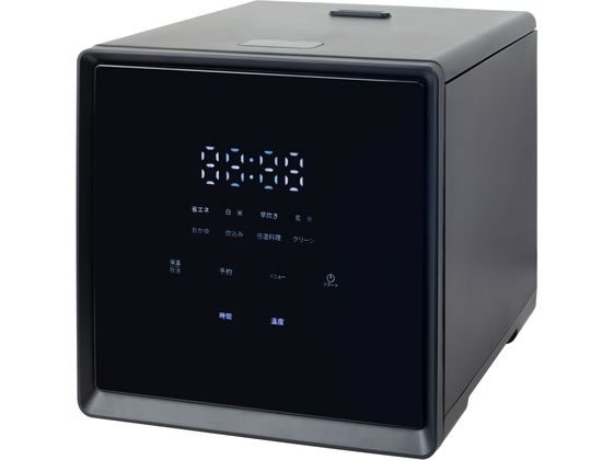 YAMAZEN キューブ型 マイコンジャー炊飯器 4合炊き ブラック YAMAZEN キューブ型 マイコンジャー炊飯器 4合炊き ブラック