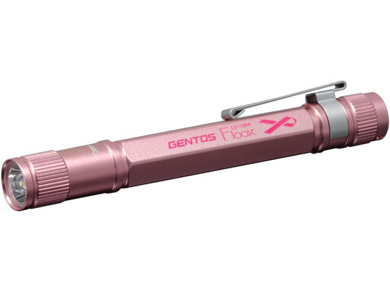ジェントス LEDペンライト Floox 18lm LU-109PR ジェントス LEDペンライト Floox 18lm LU-109PR