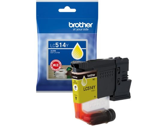 ブラザー 純正インクカートリッジ 大容量 イエロー LC514Y