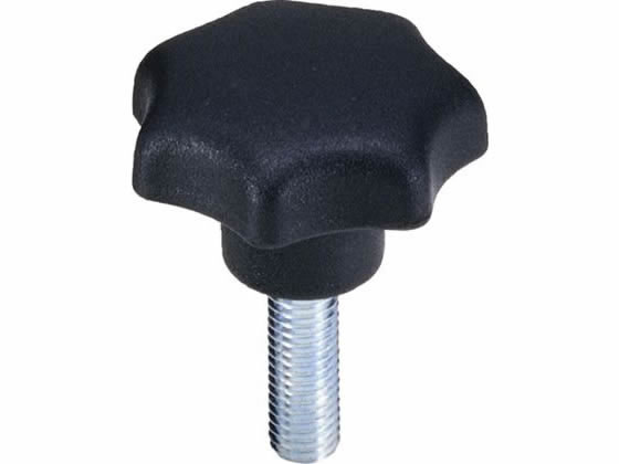 鍋屋バイテック セブンロブノブ(おねじ) KSM-63-M12-30 鍋屋バイテック セブンロブノブ(おねじ) KSM-63-M12-30