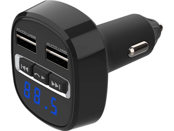 カシムラ FMトランスミッター USB2ポ-ト4.8Aリバ-シブル自動判定 KD219 カシムラ FMトランスミッター USB2ポ-ト4.8Aリバ-シブル自動判定 KD219