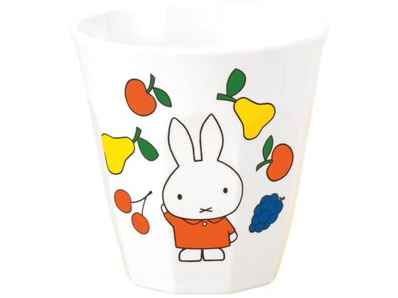 関東プラスチック工業 メラミン子供食器 ミッフィーフルーツ カップ 関東プラスチック工業 メラミン子供食器 ミッフィーフルーツ カップ