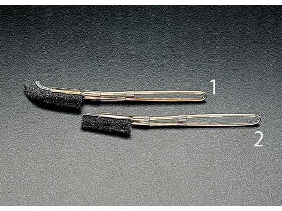 エスコ ブラシ スチール製 曲 230mm EA109GD-1