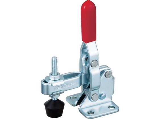 スーパー 下方押え型トグルクランプ(垂直ハンドル式) 全長:76mm 締付力:0.5kN TDV150F スーパー 下方押え型トグルクランプ(垂直ハンドル式) 全長:76mm 締付力:0.5kN TDV150F