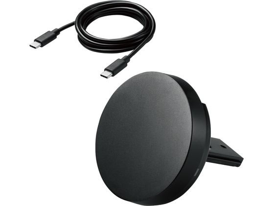 エレコム ワイヤレス充電器 7.5W マグネット式 卓上 1.5m W-MA03BK エレコム ワイヤレス充電器 7.5W マグネット式 卓上 1.5m W-MA03BK