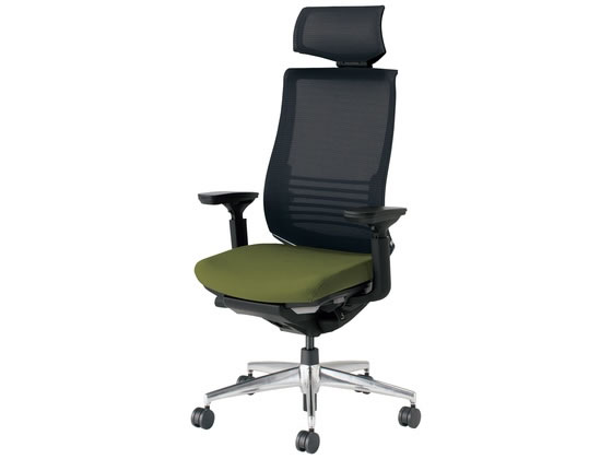 コクヨ ベゼル ヘッドレスト可動肘背黒座緑CRA2835E6CGMQ5WNN コクヨ ベゼル ヘッドレスト可動肘背黒座緑CRA2835E6CGMQ5WNN