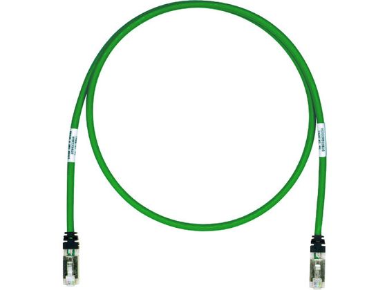 パンドウイット CAT6A/CAT6 シールドパッチコード 2.5m 緑 STP6X2.5MGR STP6X2.5MGR パンドウイット CAT6A/CAT6 シールドパッチコード 2.5m 緑 STP6X2.5MGR STP6X2.5MGR