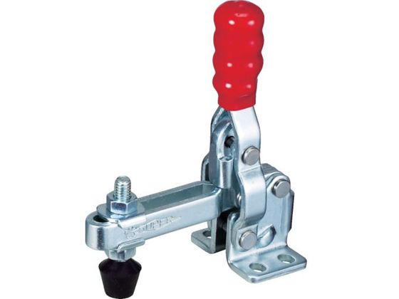 スーパー 下方押え型トグルクランプ(垂直ハンドル式)全長:100mm 締付力:0.91kN TDV250FL スーパー 下方押え型トグルクランプ(垂直ハンドル式)全長:100mm 締付力:0.91kN TDV250FL