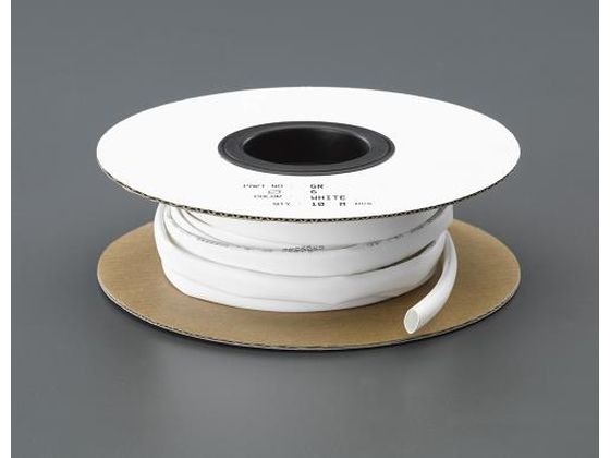 エスコ 熱収縮チューブ 白 4.0mm×10m EA944BE-4