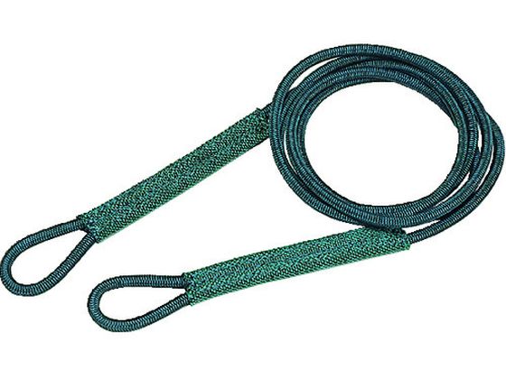 TRUSCO セフティパワーロープ シンブルなし 6mm×1m SP-61