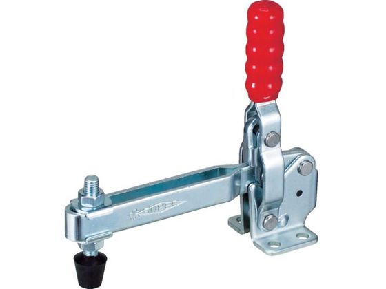 スーパー 下方押え型トグルクランプ(垂直ハンドル式)全長:143mm 締付力:2.27kN TDV450FL スーパー 下方押え型トグルクランプ(垂直ハンドル式)全長:143mm 締付力:2.27kN TDV450FL