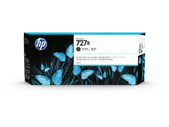 HP HP727B インクカートリッジ マットブラック 300ml 3WX19A