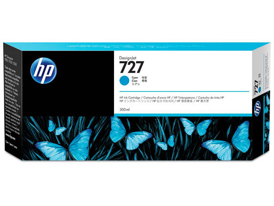HP HP727 インクカートリッジ シアン 300ml F9J76A