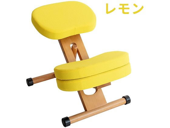 宮武製作所 クッション付きプロポーションチェアキッズ レモン